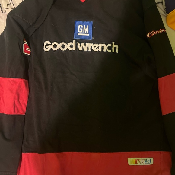 Vintage Kevin Harvick Goodwrench Black and Red Racing long sleeve - Picture 1 of 2